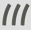 Curved track Pack of 3