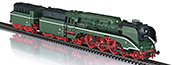 BR18 201 Steam Locomotive with dual tenders of the DR