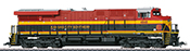 US Diesel Locomotive ES44AC, KCS, VI (DCC Sound)