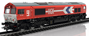 German Diesel Locomotive EMD Serie 66 of the HGK