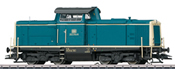 German Diesel Locomotive Class 212 of the DB (Sound)