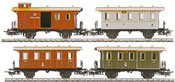 PRUSSIAN TRAIN CAR SET     94