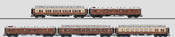 Express Train Passenger Car Set