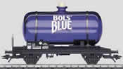 Glass Tank Car Bols Blue