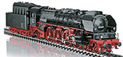 German heavy express steam locomotive class 08 of the DDR (Sound)