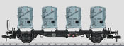 DB type Blms 584 Transport Car w/Cement Container Load