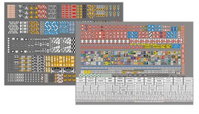 MBZ R21104 - Set 1 21101 + 21103