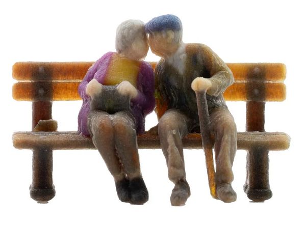 Noch 10435 - Seniors on Bench