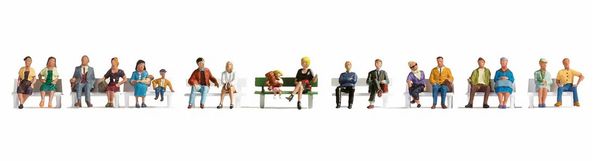 Noch 16131 - XL Set “Sitting People”