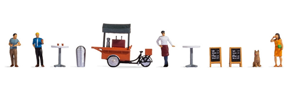 Noch 16230 - Set: Coffee Cart