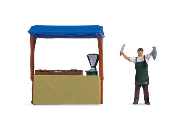 Noch 16503 - Tiny Scenes ‘Fish Stall’