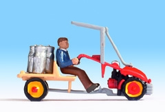 Noch 16748 - Single-Axle Tractor Bucher