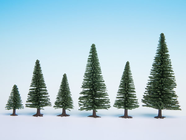 Noch 26820 - Model Fir Trees, 25 pieces, 5 - 14 cm high