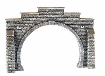 Noch 34852 - Tunnel Portal, Double Track, 12.3 x 8.5 cm