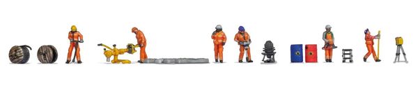 Noch 35901 - Themed Figures Set ‘Track Construction