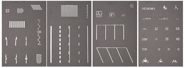 Noch 48600 - Street Marking Templates