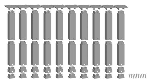 Noch 53942 - Easy-Track Pillar Set, Top