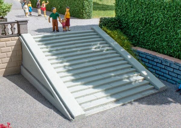 Noch 58316 - Open-Air Staircase, straight
