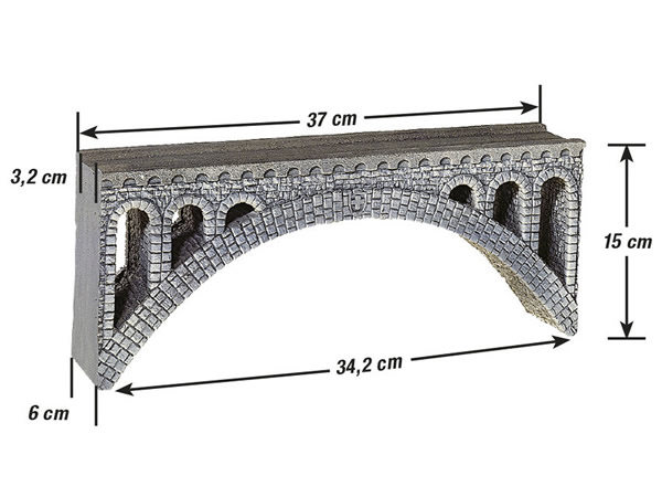 Noch 58671 - Viaduct Rhône for narrow-gauge railways