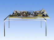 Noch 62231 - Aluminium Frame, 120 x 40 cm