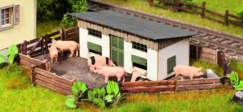 Noch 65608 - Scenery Set »Pigsty«