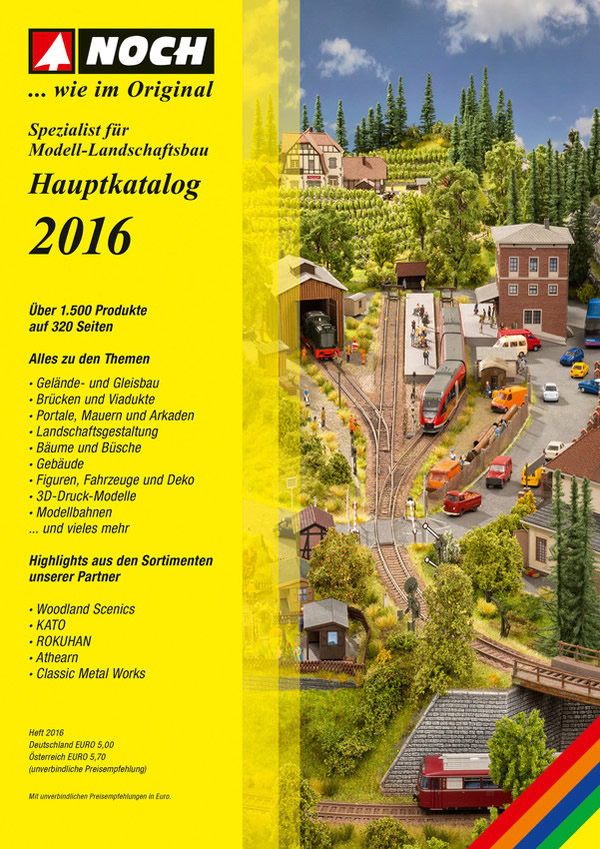 Noch 71161 - NOCH Catalogue 2016 w/o prices