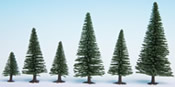 Model Fir Trees, 25 pieces, 3.5 - 9 cm high