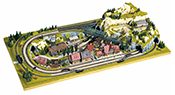 Pre-Formed N-Scale Layout Staufen
