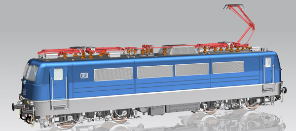 Piko 21002 - German Electric Locomotive E 410 of the DB (DCC Sound Decoder)