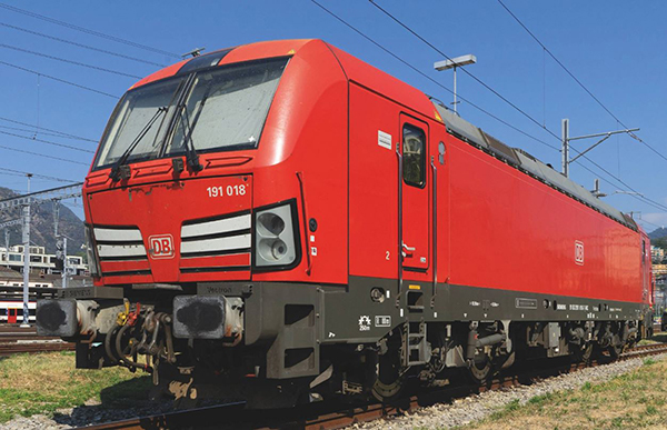 piko 21682 - German Electric Locomotive BR 191 of the DB Italia (w/ Sound)