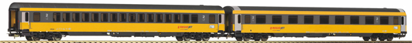 Piko 28323 - 2pc Passenger car set Regiojet