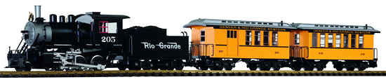 Piko 38111 - D&RGW Passenger Starter Set with Smoke and Analog Sound