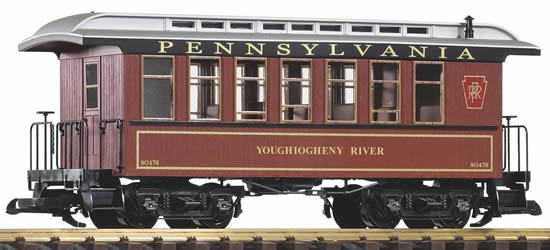 Piko 38629 - Wood Coach, Tuscan