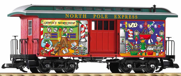 Piko 38635 - Christmas Baggage Car