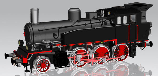 Piko 50738 - Polish Steam Locomotive TKi3 of the PKP (DCC Sound Decoder)