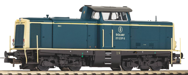 Piko 52332 - Belgian Diesel Locomotive BR 211 of the Solvay (w/ Sound)