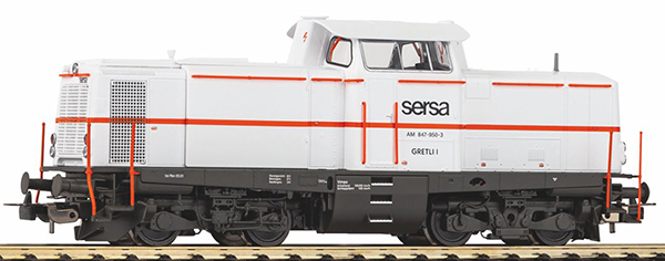 Piko 52334 - Swiss Diesel Locomotive Am 847 of the Sersa (w/ Sound)