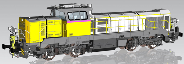 Piko 52371 - French Diesel Locomotive DE 18 of the SNCF(DCC Sound Decoder)