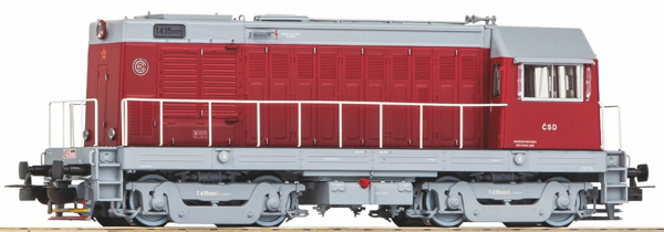 piko 52928 - Czechoslovakian Diesel LocomotiveT435 of the CSD-Red