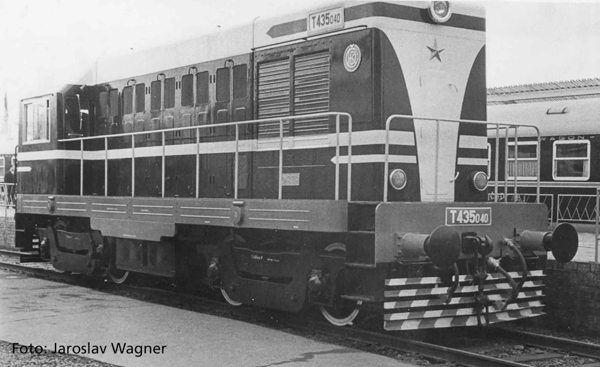 piko 52959 - Czech Diesel Locomotive  T435 of the CSD