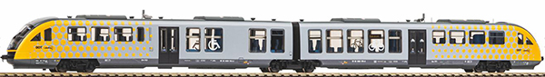 piko 52974 - Danish Desiro Diesel Railcar of Lokaltog Railway Company (PIKO Sound Decoder)