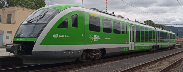 Piko 52976 - Czech Diesel Railcar Desiro DMU of the CD