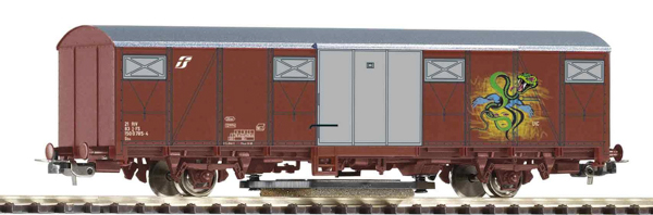 Piko 54327 - Italian Rail Cleaning Car w/ Graffiti of the FS