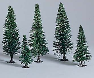 Piko 55743 - Fir Trees 10 Pcs