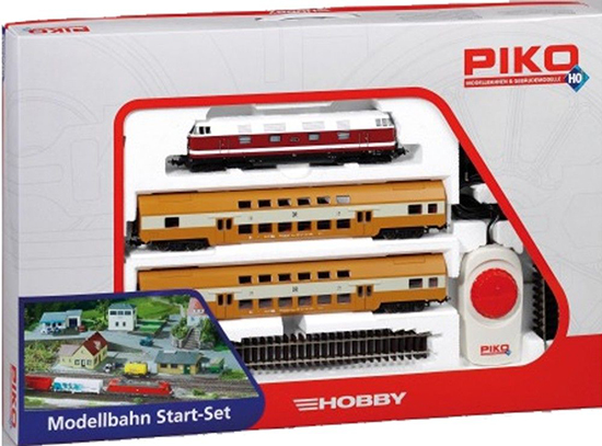 Piko 57135 - DR IV BR118 Bi-Level Pass Start Set 120V