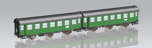 Piko 58266 - B3yg + B3yg 2-car Passenger Car set DB IV