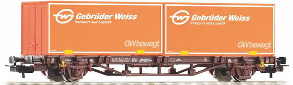 Piko 58779 - Container wagon Gebrüder Weiss of the ÖBB