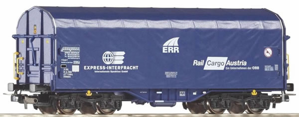 Piko 58967 - Sliding tarpaulin wagon “Express Interfracht” ÖBB