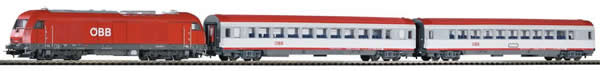 Piko 59009 - PIKO SmartControl® light set passenger train Rh 2016 with 2 passenger cars ÖBB