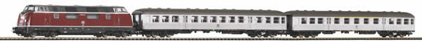 Piko 59020 - PIKO SmartControl light set with Bettungsgleis DB passenger train